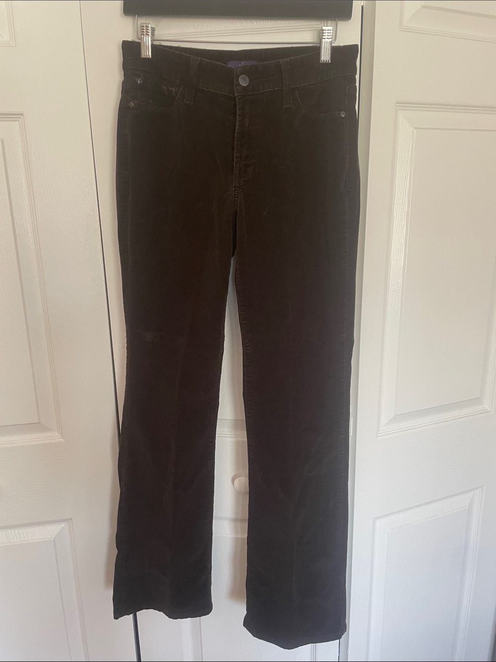 Chocolate Brown Cords size 6 NYDJ